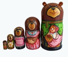 MATRIOSCA BAMBOLE DIPINTE A