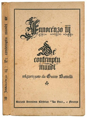Contemptu mundi - de,