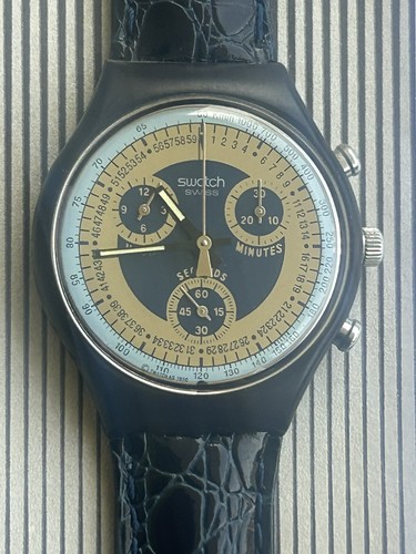 Swatch chrono silver star - chrono, "silver