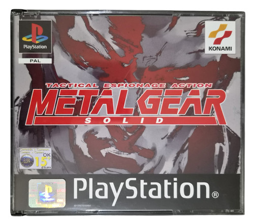 Metal gear solid ps1 - solid, (sony