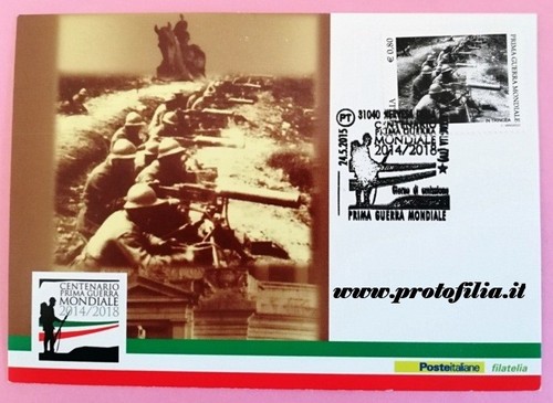 Cartolina filatelica italia - filatelica,