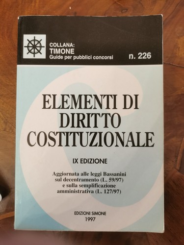Elementi diritto - di,