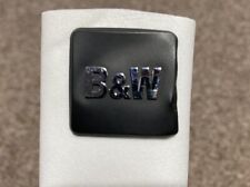 Bowers & Wilkins B&W PV1 Home Cinema Subwoofer Targhetta Metallo Logo Insegna