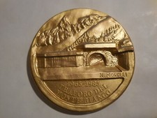 medaglia per il traforo del