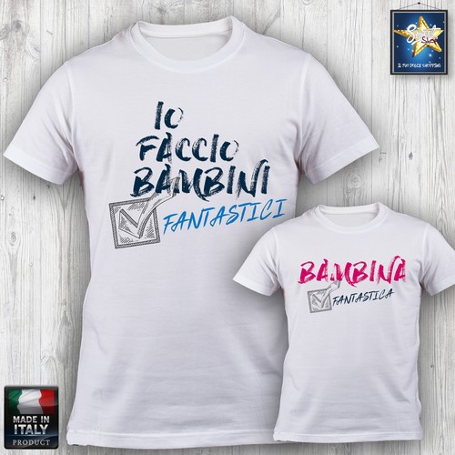 Shirt papà bimbo faccio - papà,