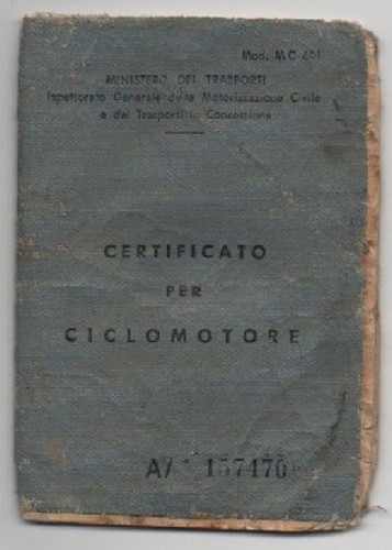Libretto originale - libretto,