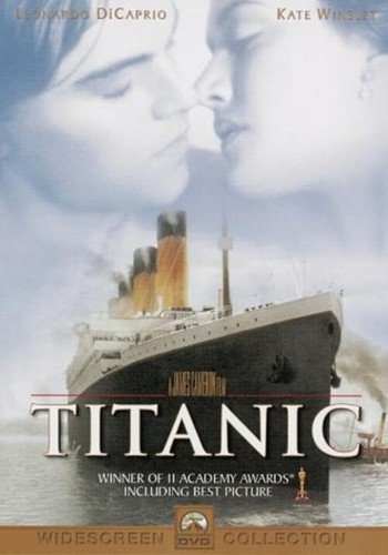 Titanic dvd 1997 - titanic, (dvd,