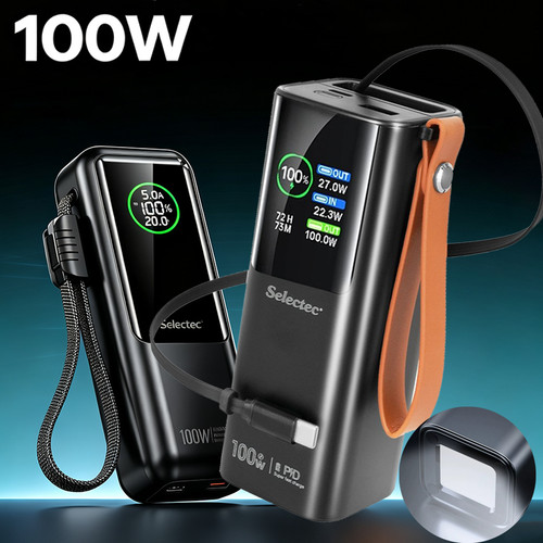 Powerbank 30000mah 100w - powerbank,