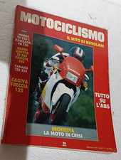 Motociclismo 9 1987 - Honda VF 750 C - Kawasaki VN 750 - Yamaha TZR 250 - Cagiva