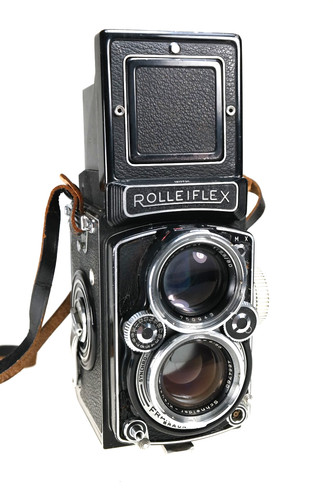 Rolleiflex con taglierina - 2,8d,