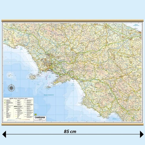 Carta geografica murale - carta,
