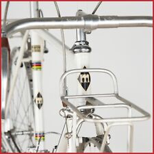 NOS MALAGNINI ANSE ACCIAIO VINTAGE VECCHIA BICI DA STRADA ITALIANA RANDONNEUR SHIMANO 600