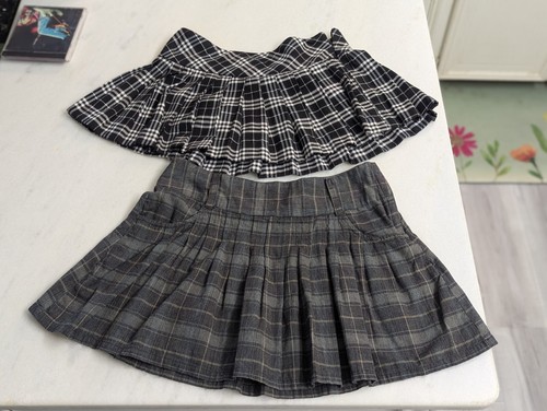 Minigonna plissettata vintage