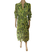 Abito estivo donna designer Made in Italy 100% viscosa festa matrimonio S 2XL