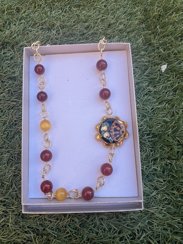 Collana con tamburello - ,