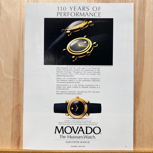 Orologio movado museo 1992 - il,