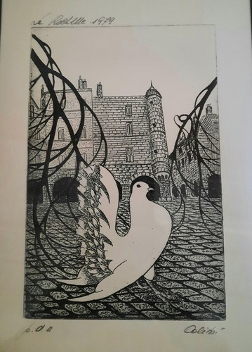 Incisione bruno bricoli - incisione, di