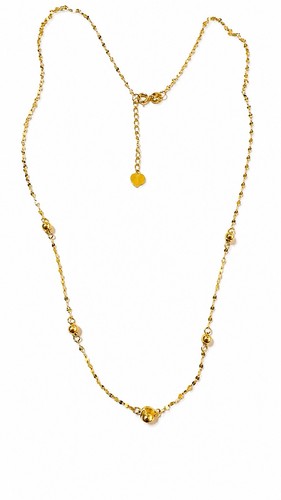 Collana fantasia oro giallo - in,