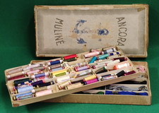 SCATOLA VINTAGE CUCIRINI