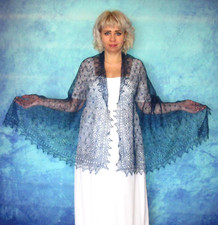 Sciarpa blu navy scuro