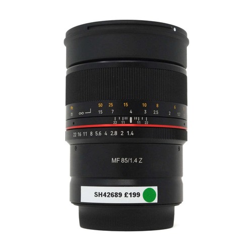 Obiettivo samyang 85mm 4 - obiettivo, mf