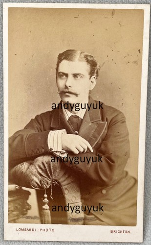 Cdv opera singer enrico - singer,