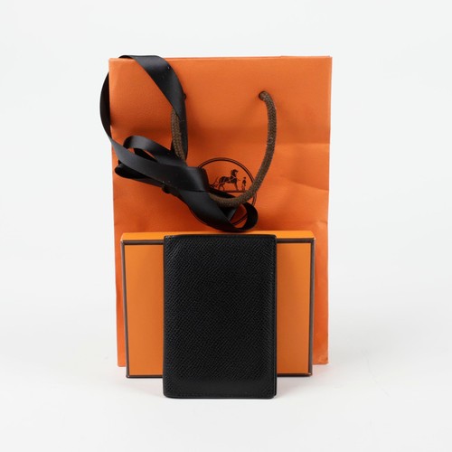 Hermes portefeuille cuir - en,