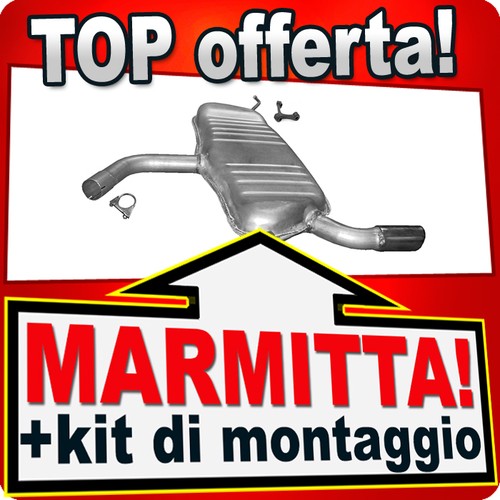Silenziatore posteriore per - silenziatore,