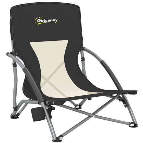 Outsunny sedia spiaggia - outsunny,