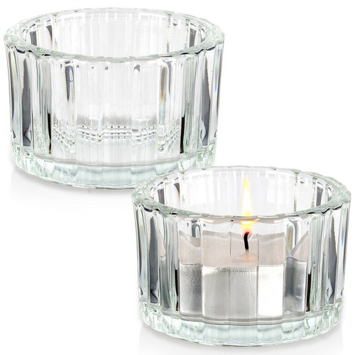 Portacandele vetro tealight - portacandele,