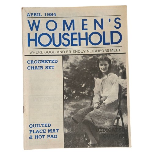 Womens household magazine - household,