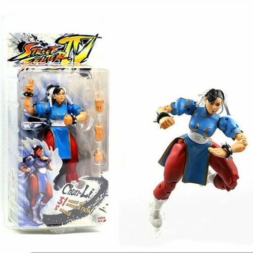 Figurine articulée chun - articulée, chun-li