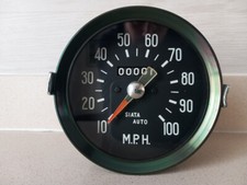Siata Spring MPH speedo tachometer NOS - MORE PARTS AVAILABLE