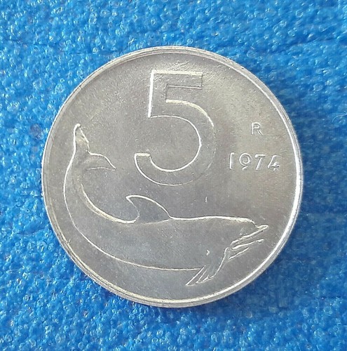 Moneta repubblica italiana - repubblica, 5