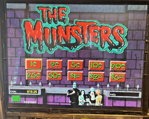 Igt game the munsters - igt,
