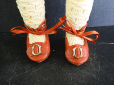 Scarpe In Pelle Per Bambole