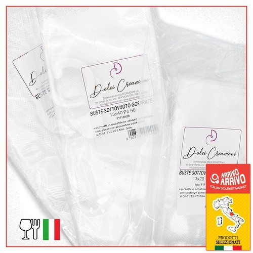 Buste sottovuoto goffrate - buste,