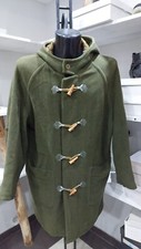 TRUSSARDI CAPPOTTO MISTO LANA MONTGOMERY usato Uomo Man Verde TG L PGC987PI