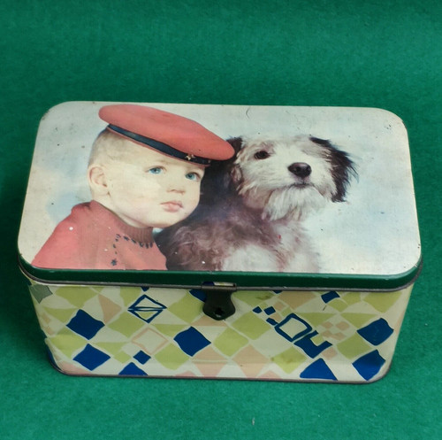 Scatola latta vintage - vintage, lievito