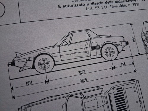 Fiat bertone 128 as1 - fiat,