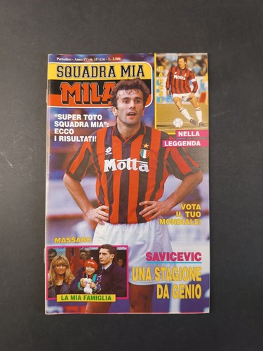Rivista squadra mia milan - milan, n