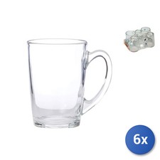 6x Mug New Morning In Vetro