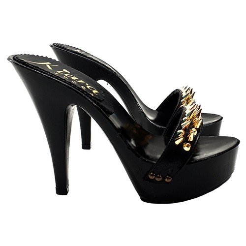 Mule laccati neri made - made, in