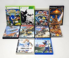 Lot of 10 PSP, PS4, Xbox, PS2