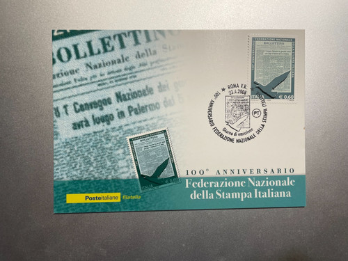 2008 cartolina filatelica - 2008,