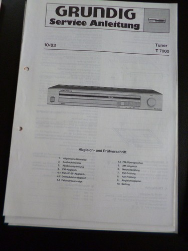 Manuale servizio originale - manuale,