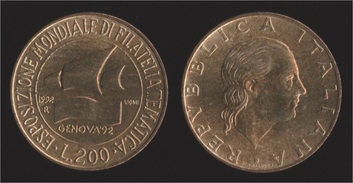 200 lire 1992 genova - 1992,