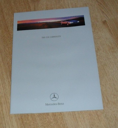 Brochure mercedes clk - brochure,