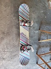 Burton Feather 153 Snowboard + Attacchi Burton Stiletto Tg. L Donna Ragazza