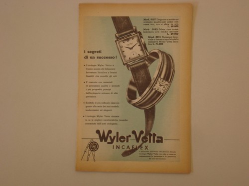 Advertising pubblicità 1954 - advertising,